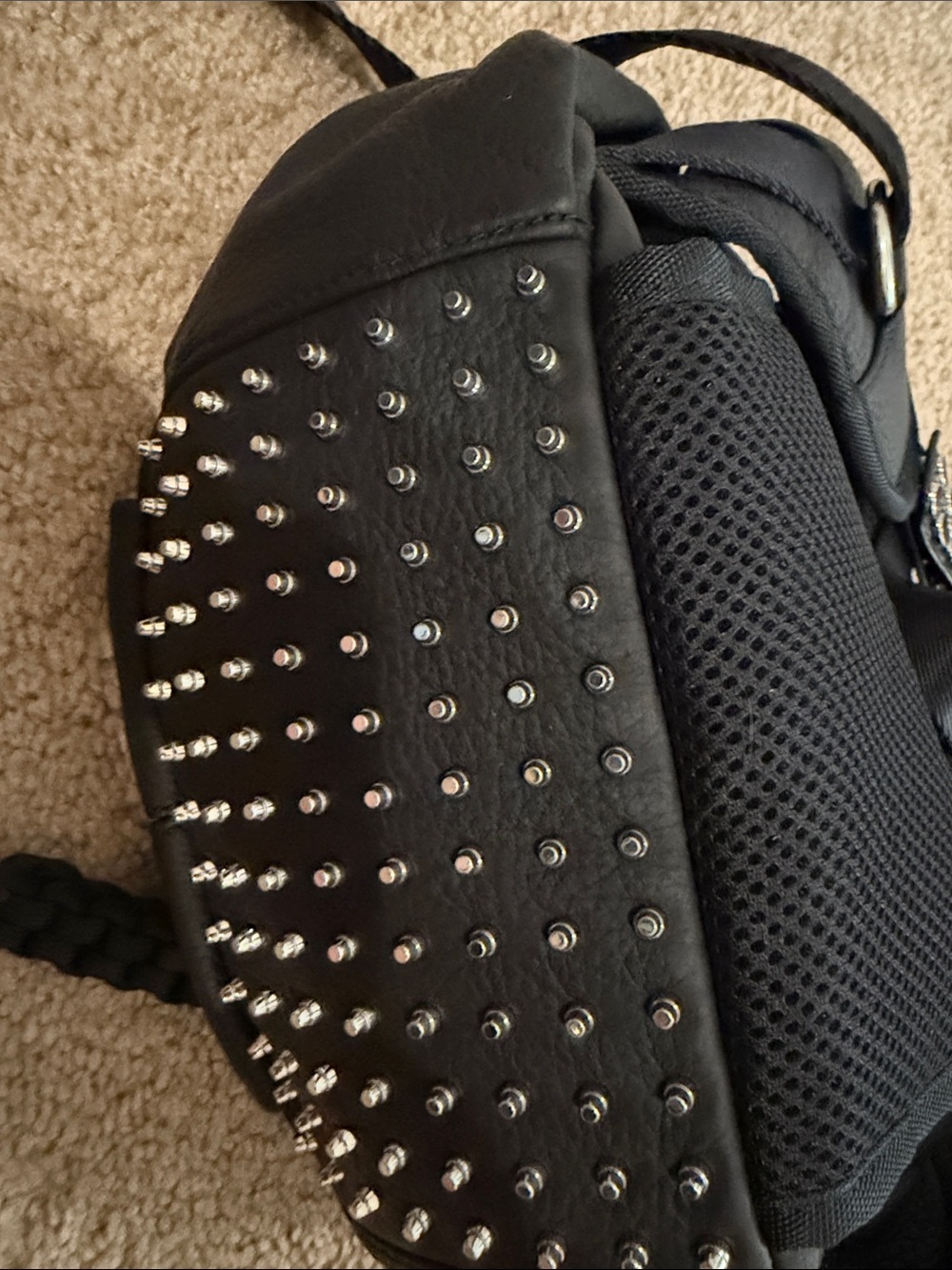 Alexander Wang Black Women's Leather Crossbody Bag belt Bag with mink orig 1500$ - Picture 4 of 5